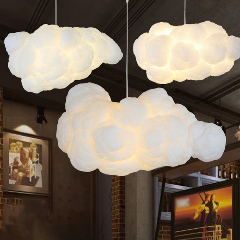 Luminous Aura: Modern White Pendant Ceiling Lights for Bedroom with Dual Shades for Stylish Illumination