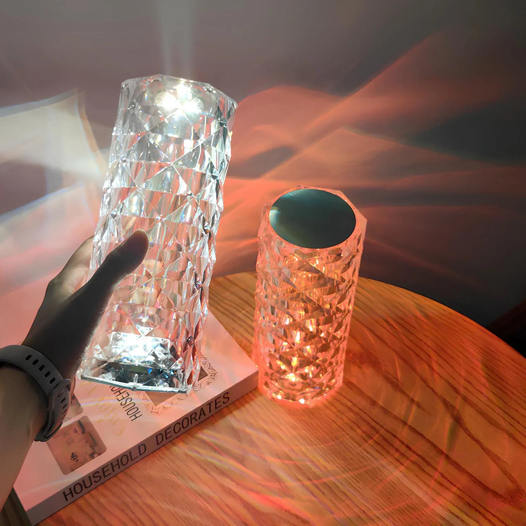 Table Lamp Acrylic Touch Control Light