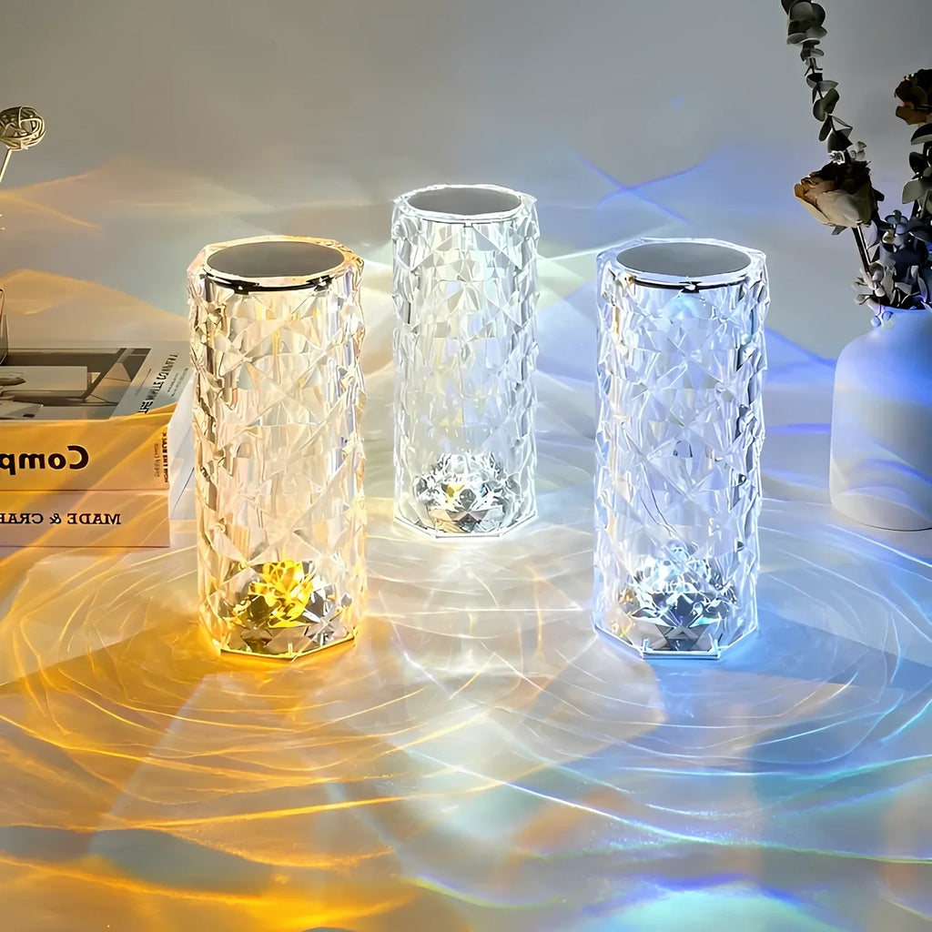 Table Lamp Acrylic Touch Control Light