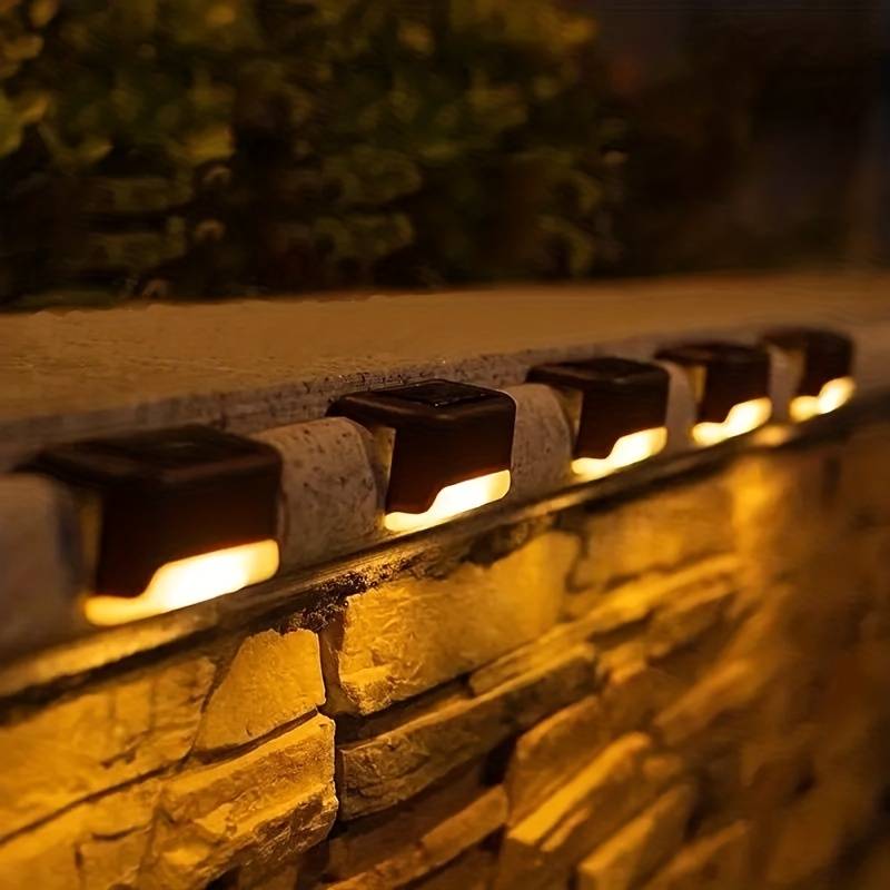 Outdoor Solar Fence Lights LED Wall Mounted