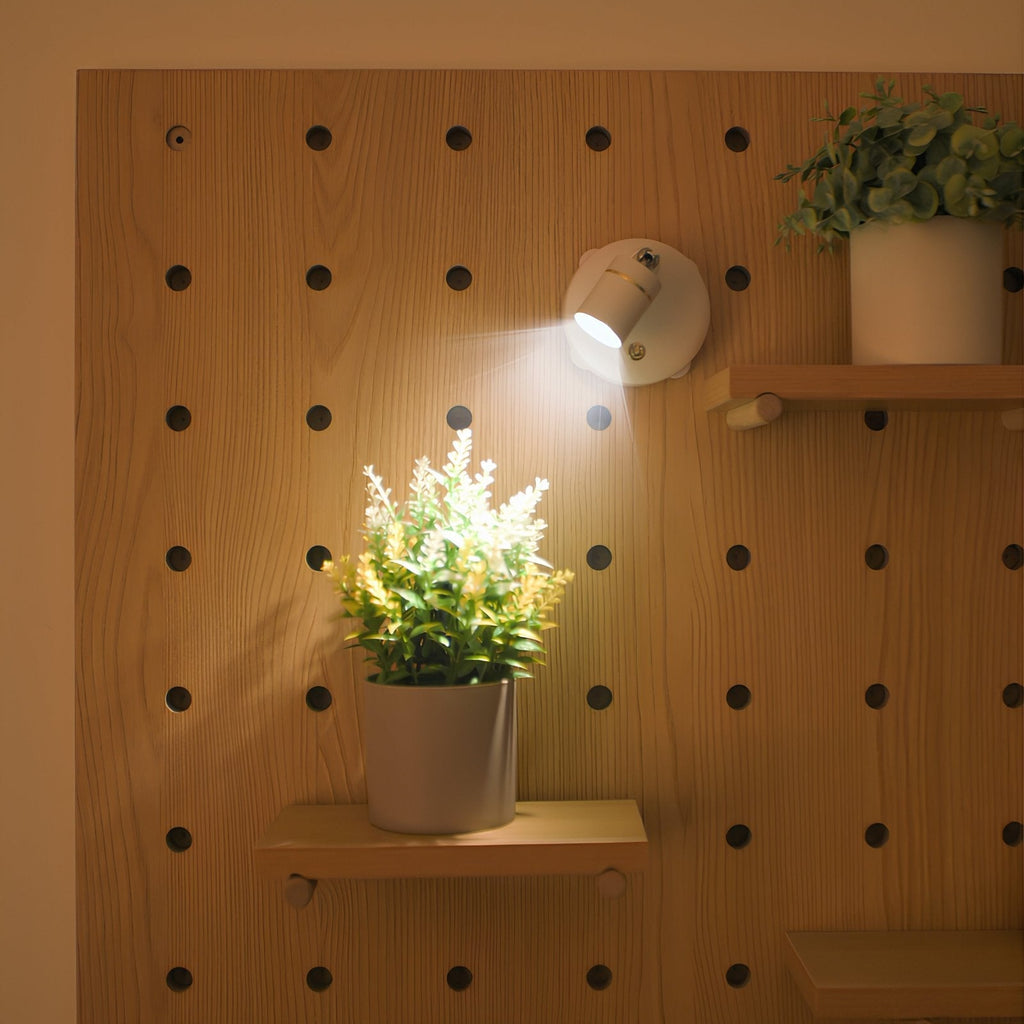 LED Wall Light Adjustable Battery Spotlight