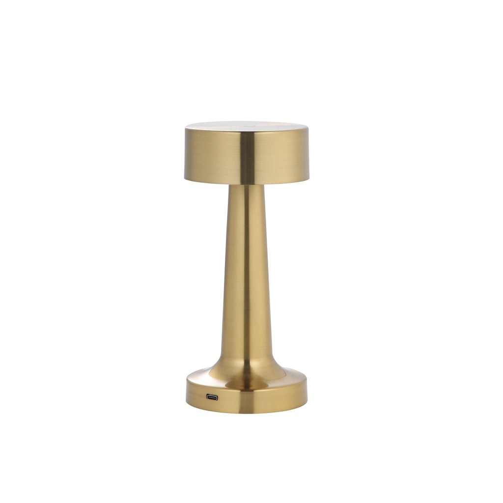 Table Lamp Touch LED Rechargeable Metal Light