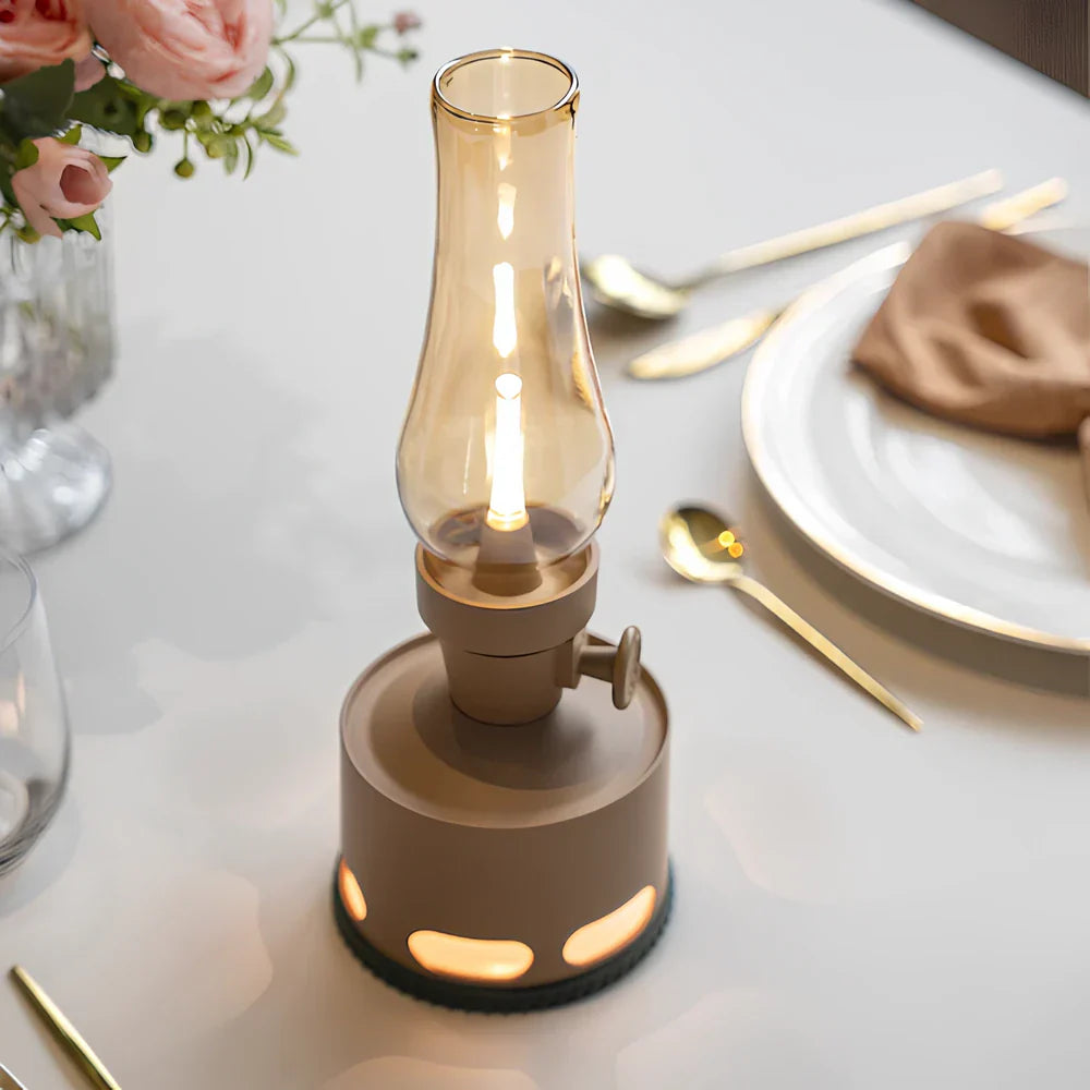 LED Table Lamp Retro Rechargeable Lantern