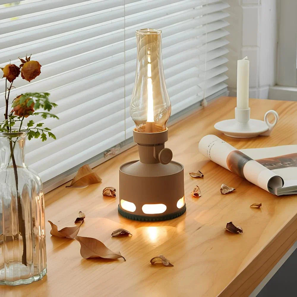 LED Table Lamp Retro Rechargeable Lantern
