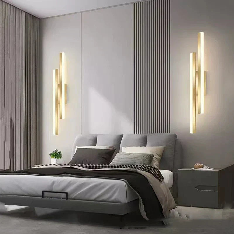 Wall Light Modern Black Led Indoor Lamp