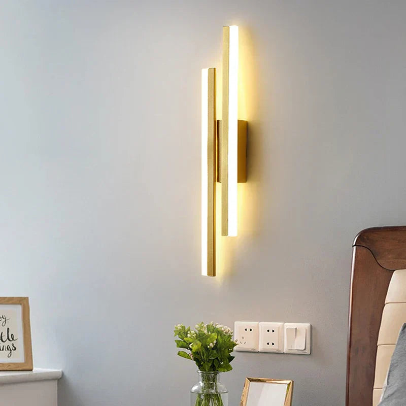 Wall Light Modern Black Led Indoor Lamp
