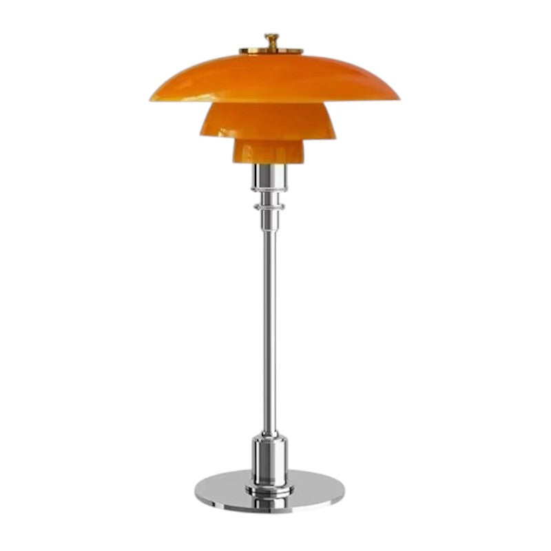 Table Lamp Gold Glass Scandinavian Style