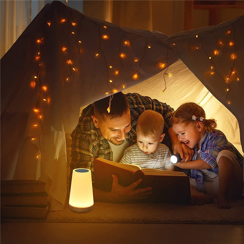 Touch Control LED Bedside Table Lamp