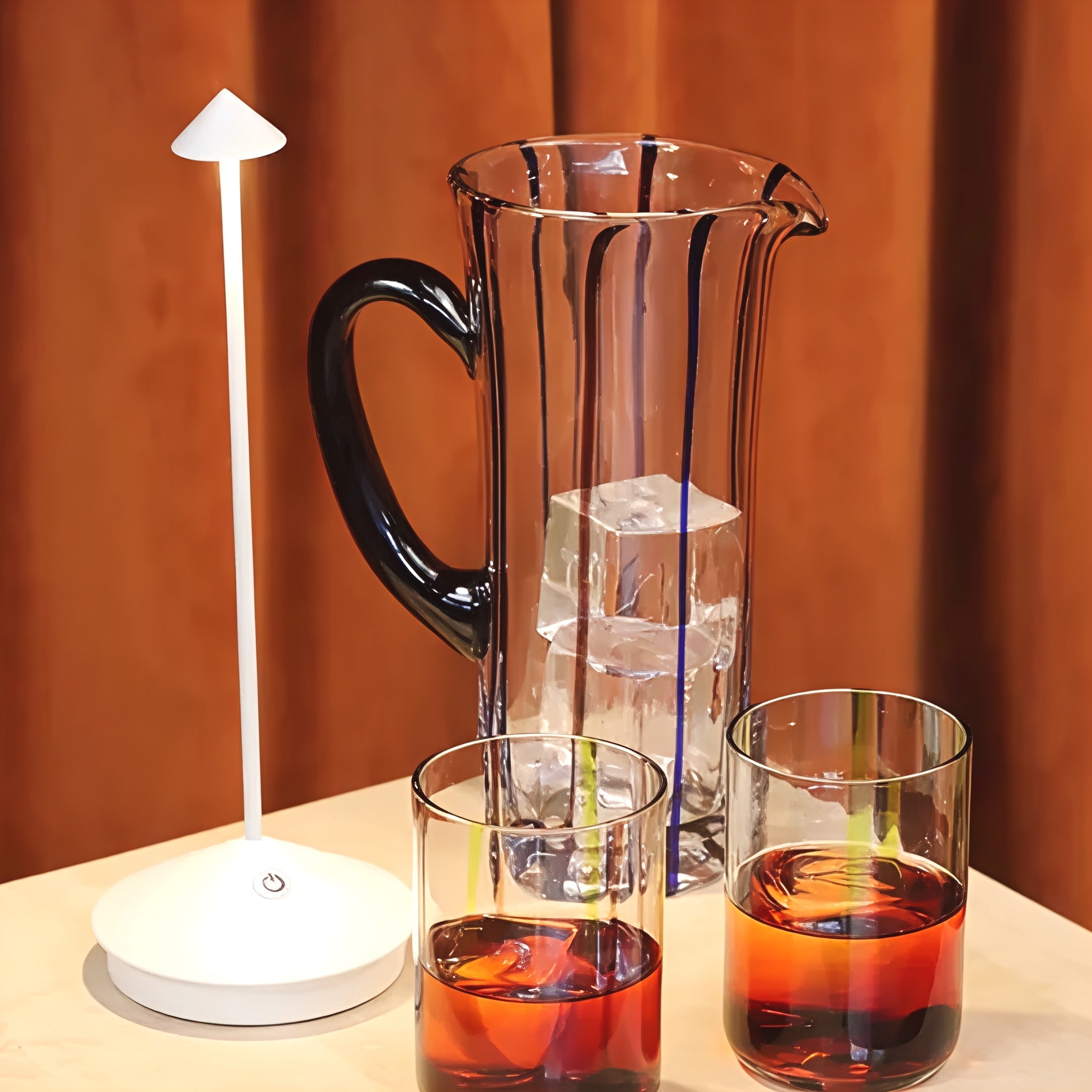 Table Lamp Wireless LED Rechargeable Aluminium Light