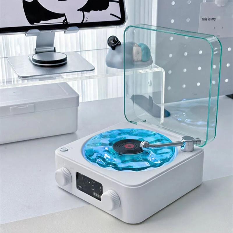 LED Table Lamp Retro Vinyl Mood Light