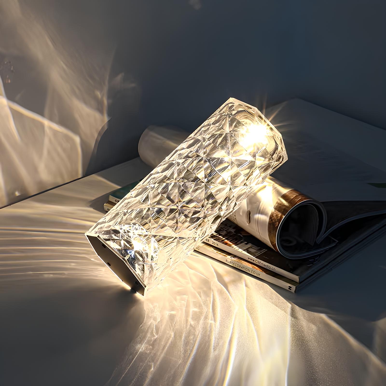 Table Lamp Acrylic Touch Control Light