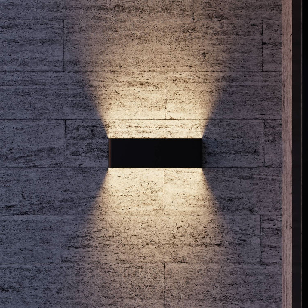 Outdoor LED Wall Light Modern Rectangle