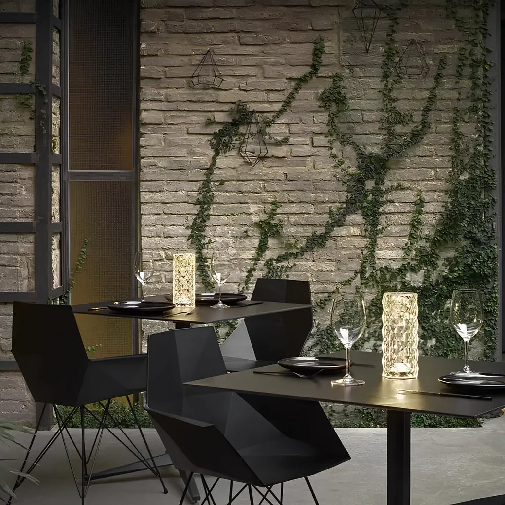 Table Lamp Acrylic Touch Control Light