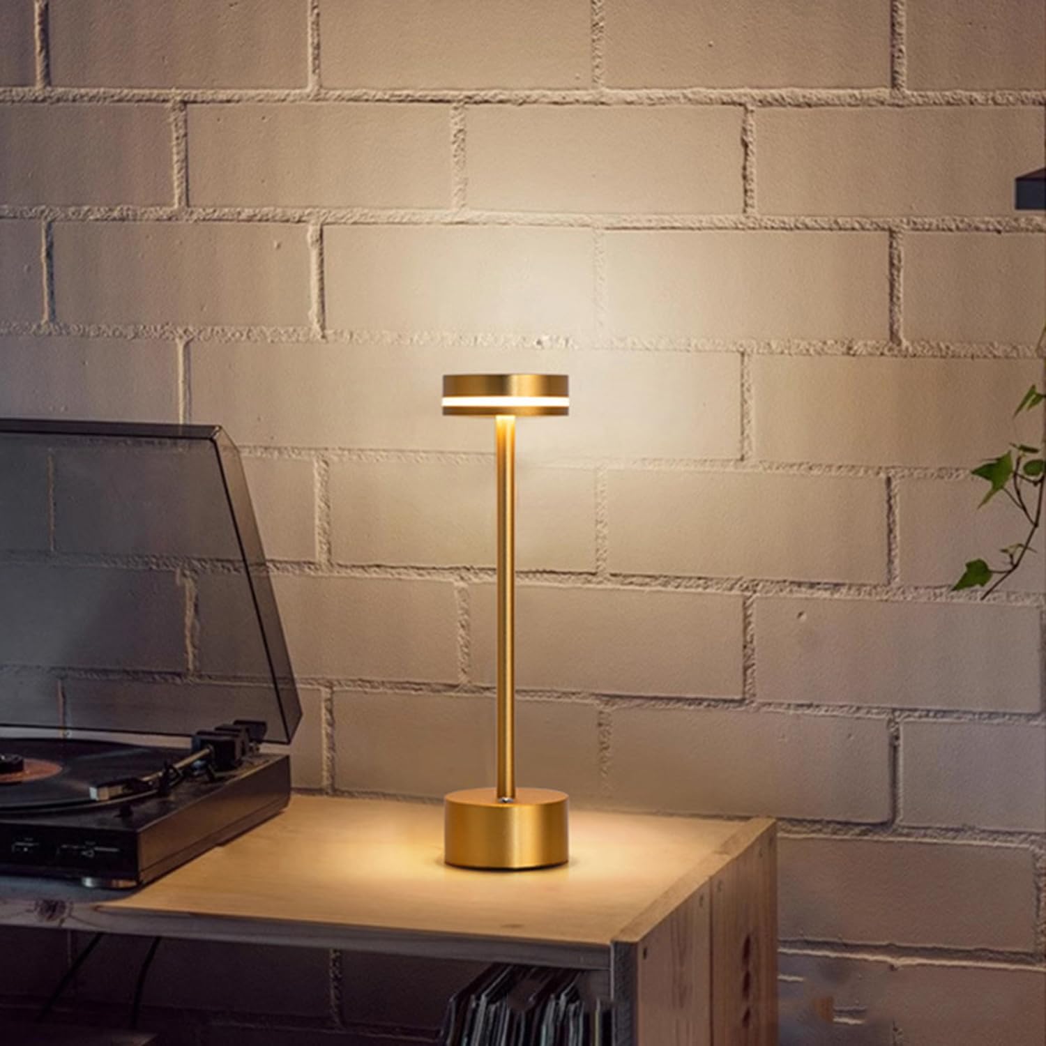 LED Table Lamp Rechargeable Aluminium Dimmable