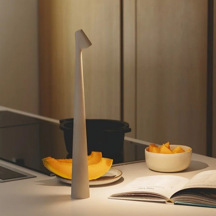 Table Lamp Portable LED Aluminium Rechargeable