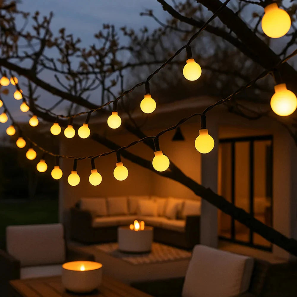 Halloween Lights Outdoor Solar LED String Lights Waterproof
