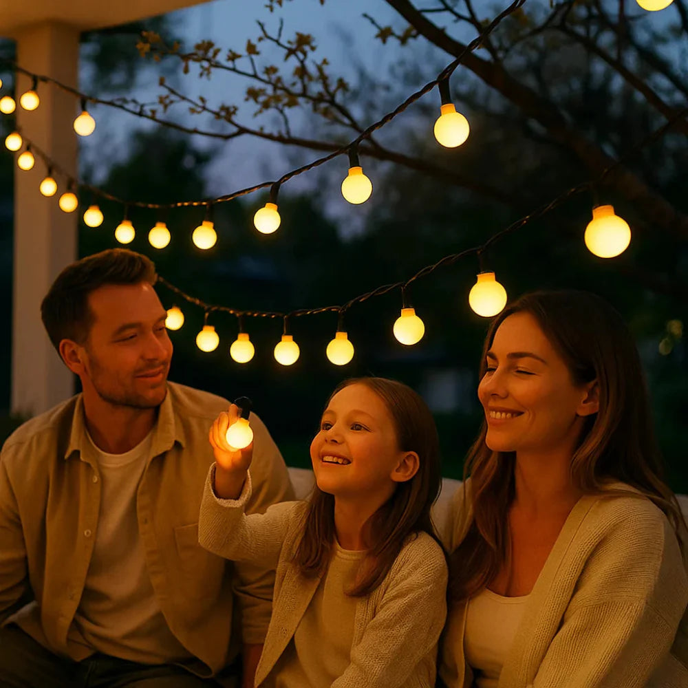 Halloween Lights Outdoor Solar LED String Lights Waterproof