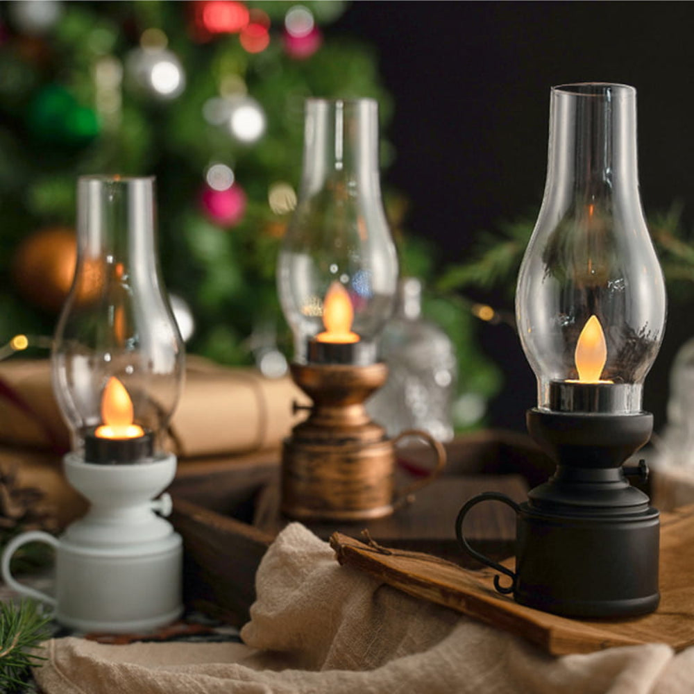 Vintage LED Candle Lamp Romantic Ambience